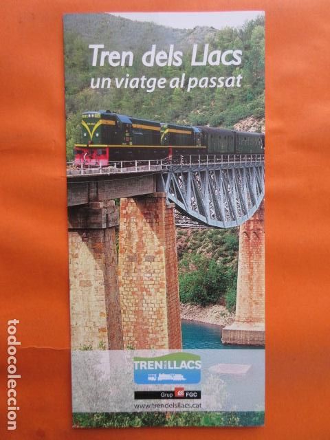 Sammeln von Fahrkarten: FOLLETO tren de los lagos 2013 FERROCARRILES GENERALITAT MONTSERRAT CREMALLERA FUNICULAR LA MOLINA
