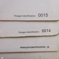 Coleccionismo Billetes de transporte: COLECCION 5 TARJETA METRO DE SEVILLA - PARAGON DIFERENTES AÑOS. Lote 217524433
