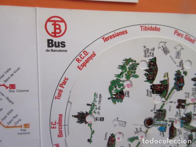 Colecionismos Bilhetes de Transporte: FOLLETO HISTORICO BARCELONA METRO Y AUTOBUS GON LUGARES DE INTERES CIUDANO