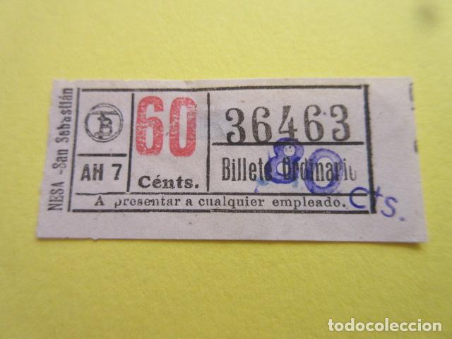 Collectionnisme Billets de transport: BILLETE TRANVIAS DE BARCELONA LOGO TB - CAPICUA 36463 ------ BILLETES MINI