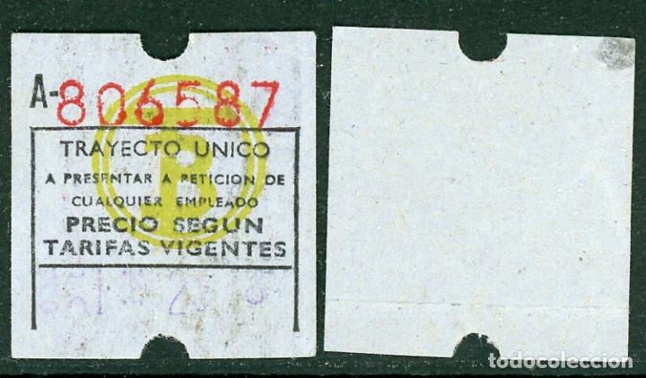 Collectionnisme Billets de transport: (F23//9-TIRA) BILLETE DE TIRA // BCN // (S10)