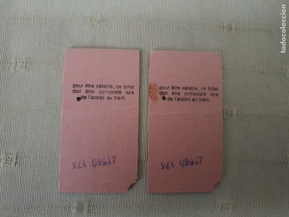 Coleccionismo billetes de transporte: BILLETES METRO DE PARIS - Foto 2
