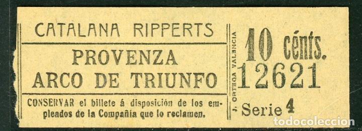 Sammeln von Fahrkarten: (F03/3) GSC 126 Ripperts - LA CATALANA - CATALANA RIPPERTS //