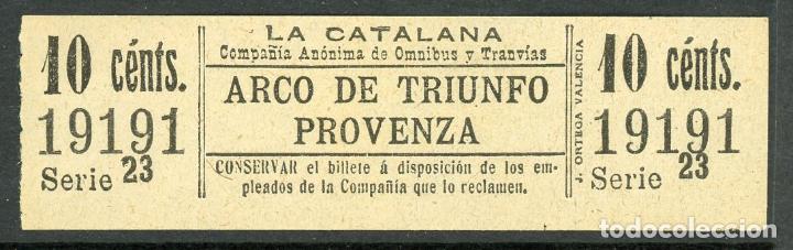 Collectables Transport Tickets: (F03/3) GSC 191 Ripperts - LA CATALANA - CATALANA RIPPERTS //