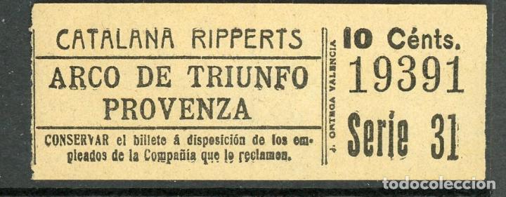 Sammeln von Fahrkarten: (F03/3) GSC 193 Ripperts - LA CATALANA - CATALANA RIPPERTS //
