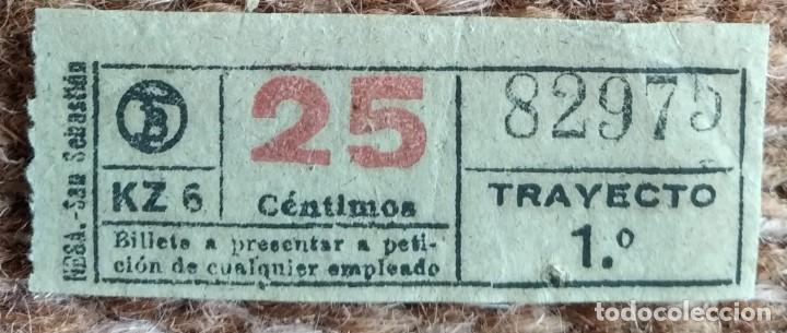 Collectionnisme Billets de transport: BILLETE TRANVIAS DE BARCELONA