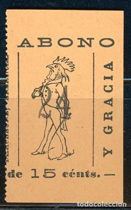 Sammeln von Fahrkarten: (F05/2) BILLETE ABONO DE T.V. BARCELONA, ENSANCHE Y GRACIA // RAREZA RR