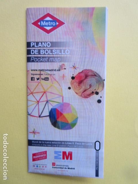 Collectionnisme Billets de transport: PLANO METRO MADRID - PUBLICIDAD RESPIRO COCHES - EDICION 03/2015