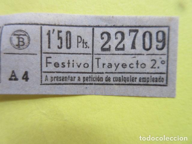 Collectionnisme Billets de transport: BILLETE TRANVIAS DE BARCELONA TB - REF: CV1234 - LEER INTERIOR, GRACIAS