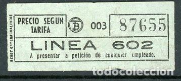 Sammeln von Fahrkarten: (F22/7) BILLETE DE TRANVIAS DE BARCELONA /TB