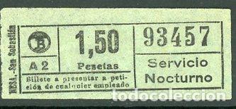 Sammeln von Fahrkarten: (F22/5) BILLETE DE TRANVIAS DE BARCELONA /TB