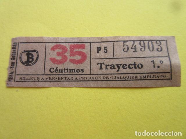 Sammeln von Fahrkarten: REF: CV1234 - BILLETE PERTENECE CLECCION DE 550 BILLETES TRANVIAS BARCELONA DIFERENTES LEER INTERIOR