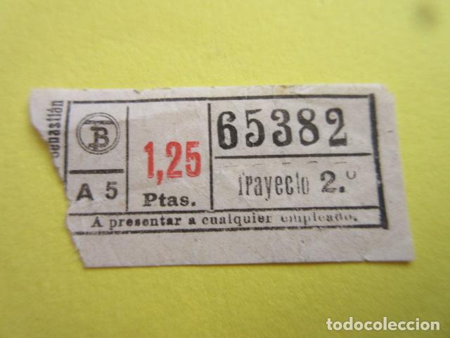 Sammeln von Fahrkarten: REF: CV1234 - BILLETE PERTENECE COLECCION DE 550 BILLETE TRANVIAS BARCELONA DIFERENTES LEER INTERIOR