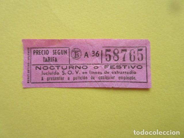 Sammeln von Fahrkarten: REF: CV1234 - BILLETE PERTENECE COLECCION DE 550 BILLETE TRANVIAS BARCELONA DIFERENTES LEER INTERIOR