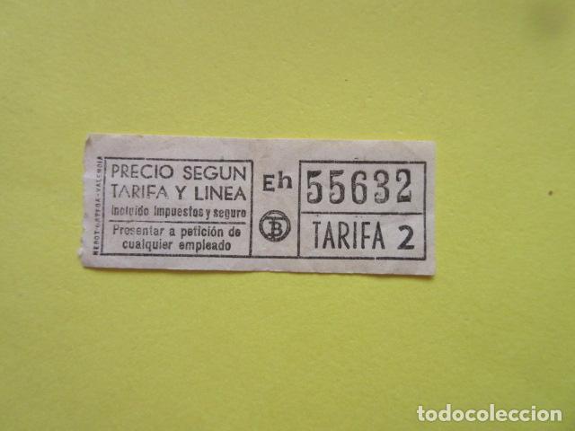 Collectables Transport Tickets: REF: CV1234 - BILLETE PERTENECE COLECCION DE 550 BILLETE TRANVIAS BARCELONA DIFERENTES LEER INTERIOR