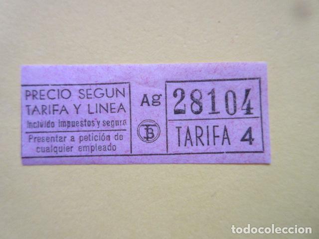 Collectables Transport Tickets: REF: CV1234 - BILLETE PERTENECE COLECCION DE 550 BILLETE TRANVIAS BARCELONA DIFERENTES LEER INTERIOR