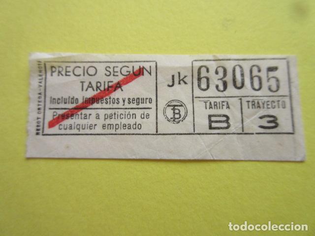 Colecionismos Bilhetes de Transporte: REF: CV1234 - BILLETE PERTENECE COLECCION DE 550 BILLETE TRANVIAS BARCELONA DIFERENTES LEER INTERIOR