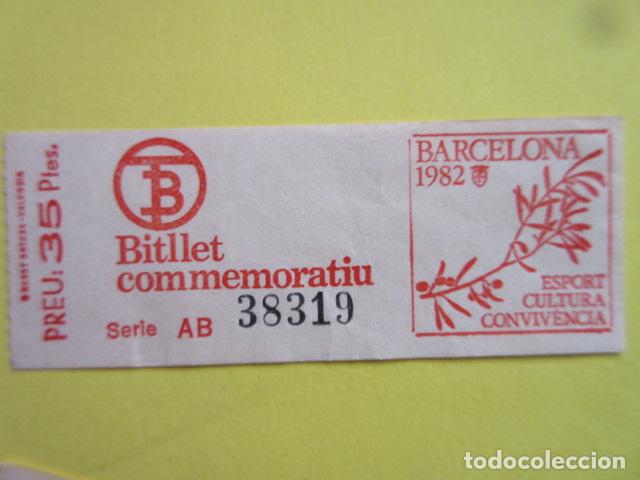 Collectables Transport Tickets: REF: CV1234 - BILLETE PERTENECE COLECCION DE 550 BILLETE TRANVIAS BARCELONA DIFERENTES LEER INTERIOR
