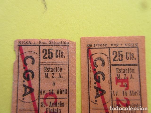 Collectables Transport Tickets: REF: FF1234 - BILLETES COMPA&Ntilde;IA GENERAL AUTOBUSES DE BARCELONA VER TRAYECTOS EN FOTO - CAPICUA 994
