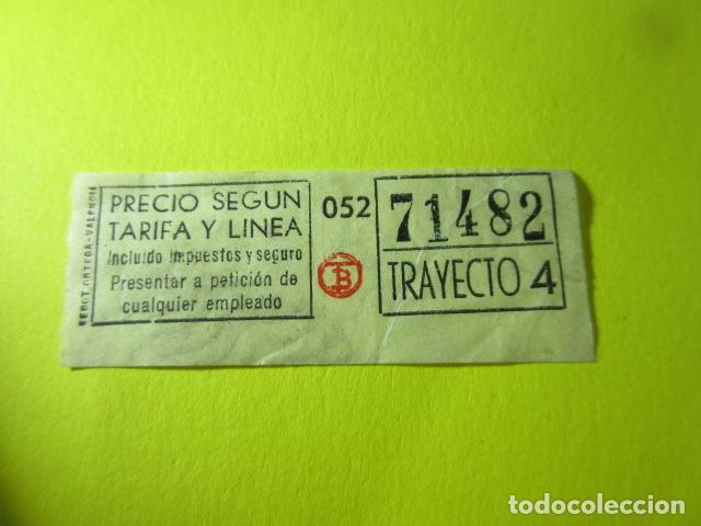 Colecionismos Bilhetes de Transporte: REF: FF1234 - BILLETE PERTENECE COLECCION TRANVIA BARCELONA DIFERENTE TB LEER INT. AMARILLO