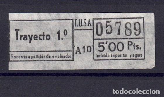 Colecionismos Bilhetes de Transporte: REF: BAD1234 - COLECCION TODOS DIFERENTES BADALONA AUTOBUSES TUSA TUBSAL CA&Ntilde;ET - LEE INTERIOR