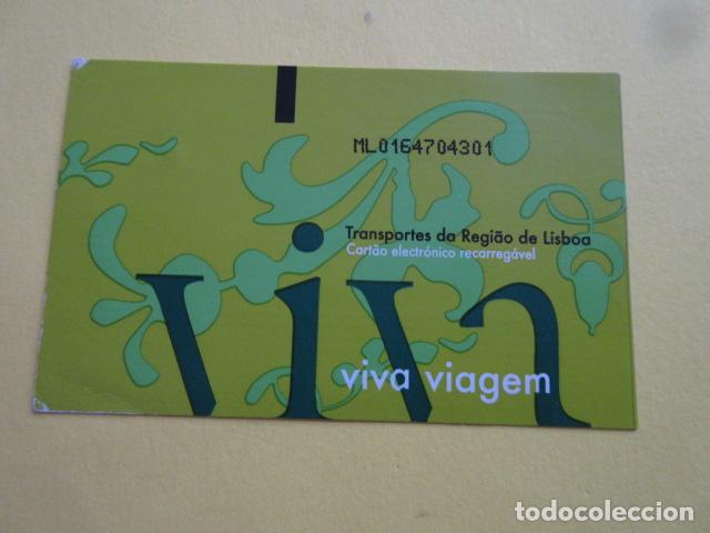 Colecionismos Bilhetes de Transporte: TARJETA PORTUGAL LISBOA