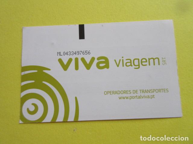 Colecionismos Bilhetes de Transporte: TARJETA PORTUGAL LISBOA