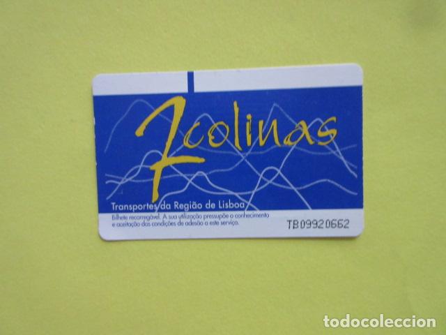 Coleccionismo Billetes de transporte: TARJETA LISBOA PORTUGAL