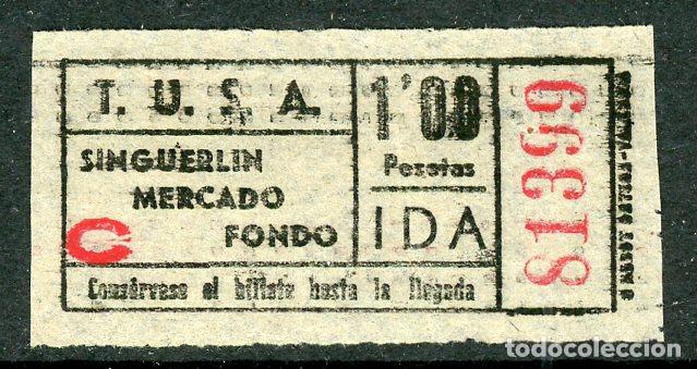 Sammeln von Fahrkarten: BILLETE DE BUS DE BADALONA // TUSA // S24