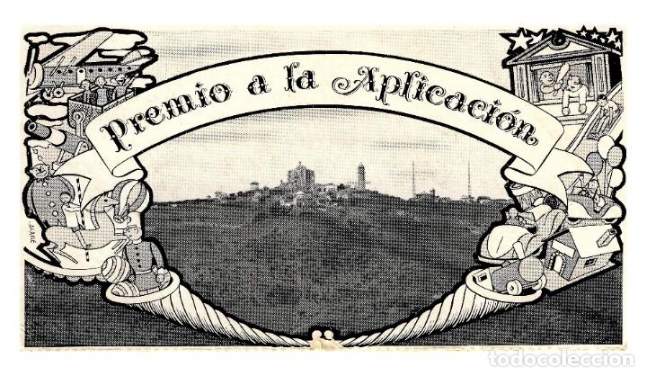 Collectionnisme Billets de transport: Tibidabo - Barcelona - Billete &rdquo;Premio a la aplicaci&oacute;n&rdquo; - 1960 - Usado, sin los cupones - 148x85 -