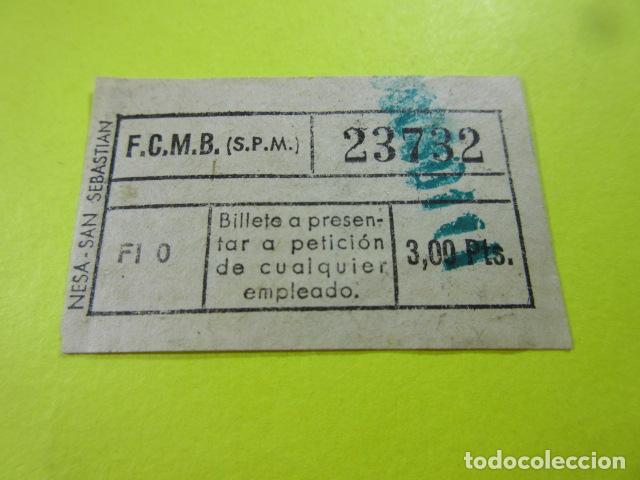 Collectables Transport Tickets: REF: TB-1234 - COLECCION MILES BILLETES DIFERENTES - TB - METRO CAPICUA 23732 BARCELONA LEE INTERIOR