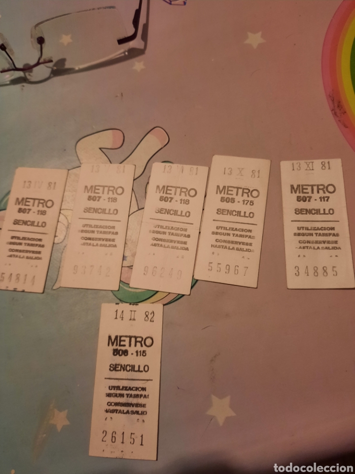 Sammeln von Fahrkarten: Billetes de Metro Madrid ( 6 )