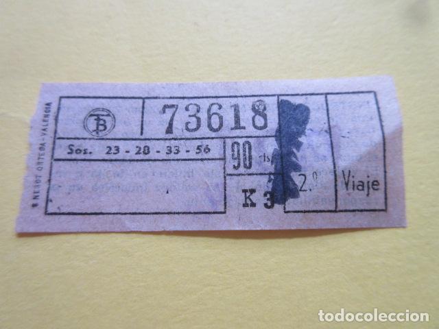 Collectionnisme Billets de transport: 1 BILLETE TRANVIAS BARCELONA MODALIDAD VARIAS L&Iacute;NEAS - VER FOTO DETALLE DE ELLAS