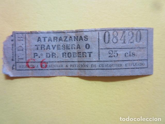 Collectionnisme Billets de transport: REF: MM-1234 - COLECCION MILES BILLETES DIFERENTES - TRANVIAS DE BARCELONA