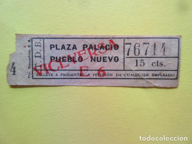 Collectionnisme Billets de transport: REF: MM-1234 - COLECCION MILES BILLETES DIFERENTES - TRANVIAS DE BARCELONA