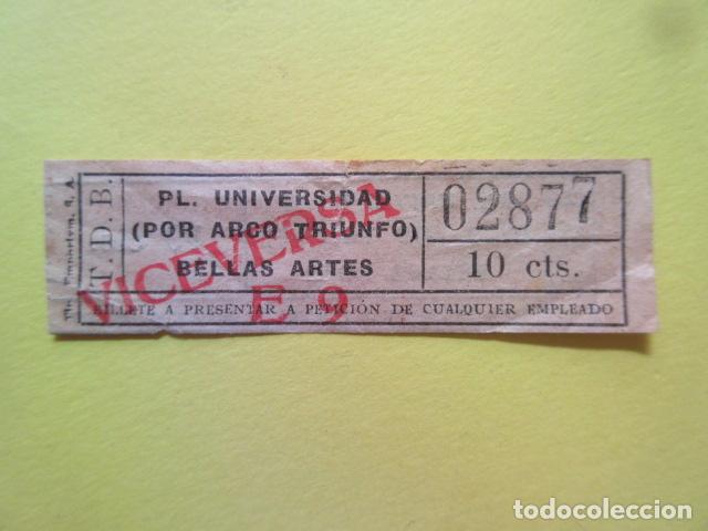 Collectionnisme Billets de transport: REF: MM-1234 - COLECCION MILES BILLETES DIFERENTES - TRANVIAS DE BARCELONA
