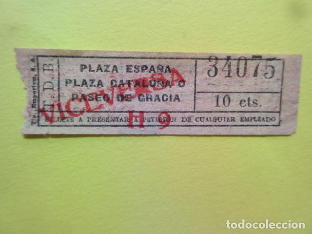 Collectionnisme Billets de transport: REF: MM-1234 - COLECCION MILES BILLETES DIFERENTES - TRANVIAS DE BARCELONA