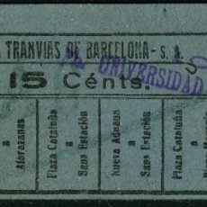Coleccionismo Billetes de transporte: (F11/6) GANCHO GSC 233 LTDB - LOS TRANVIAS DE BARCELONA - ALB SEIS-18
