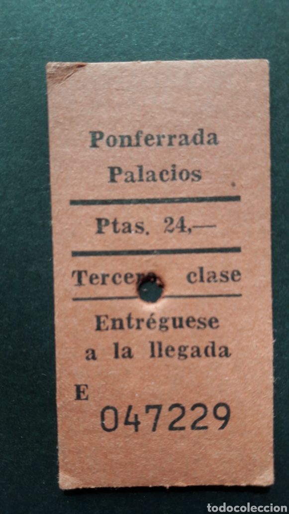 Colecionismos Bilhetes de Transporte: Billete de cart&oacute;n