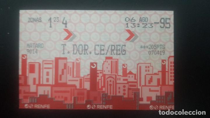 Collectionnisme Billets de transport: Billete de transporte 4 zonas Barcelona a&ntilde;o 1995