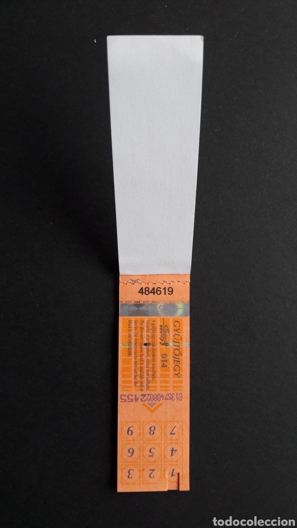 Coleccionismo billetes de transporte: Libro cupones metro de Budapest - Foto 2