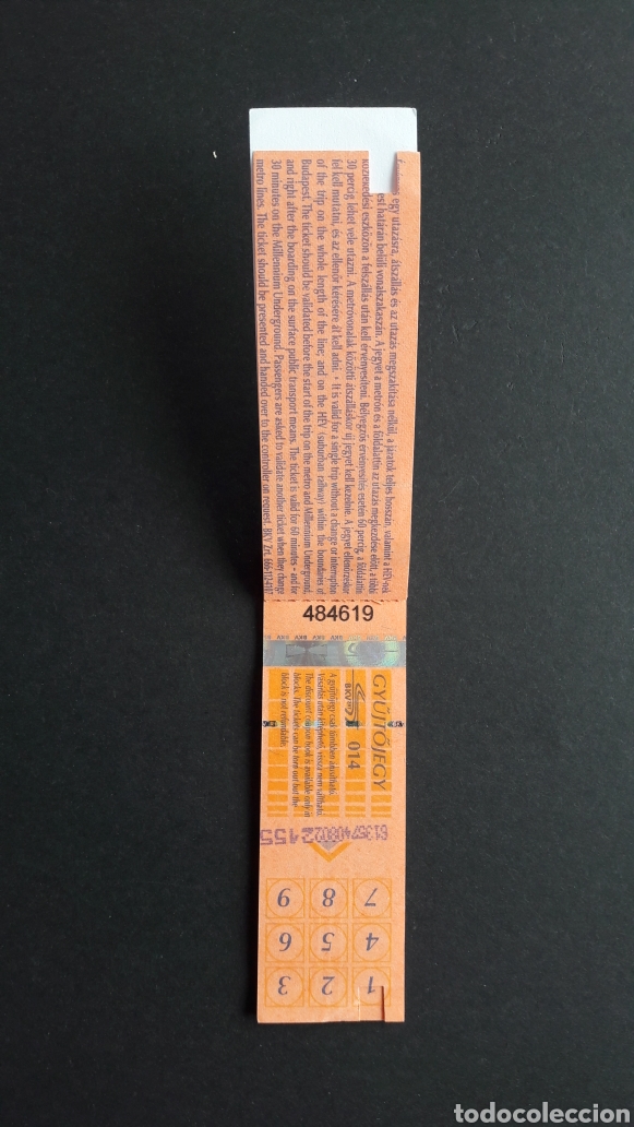 Coleccionismo billetes de transporte: Libro cupones metro de Budapest - Foto 3
