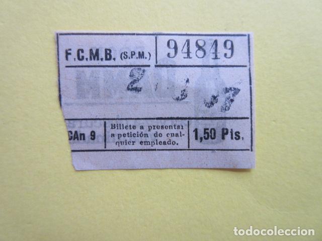 Collectables Transport Tickets: METRO BARCELONA - BILLETE CAPICUA 94849