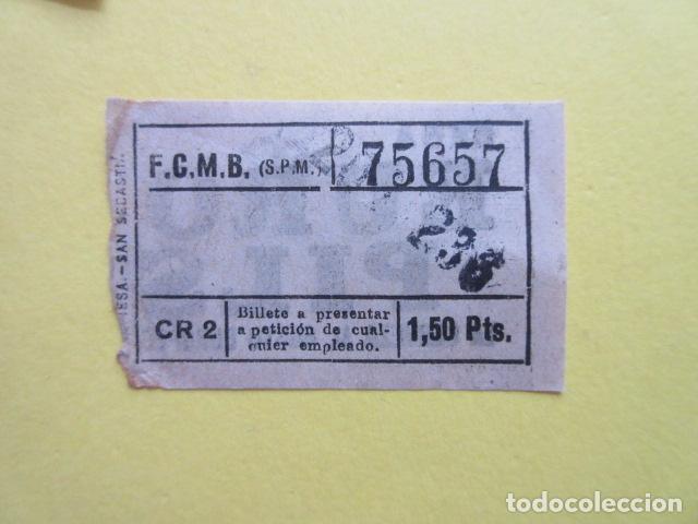 Collectables Transport Tickets: METRO BARCELONA - BILLETE CAPICUA 75657