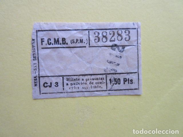 Collectables Transport Tickets: METRO BARCELONA - BILLETE CAPICUA 38283