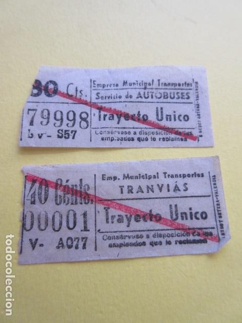 Collectionnisme Billets de transport: 2 BILLETES CAPICUA LASTIMAS MADRID 79998 00001