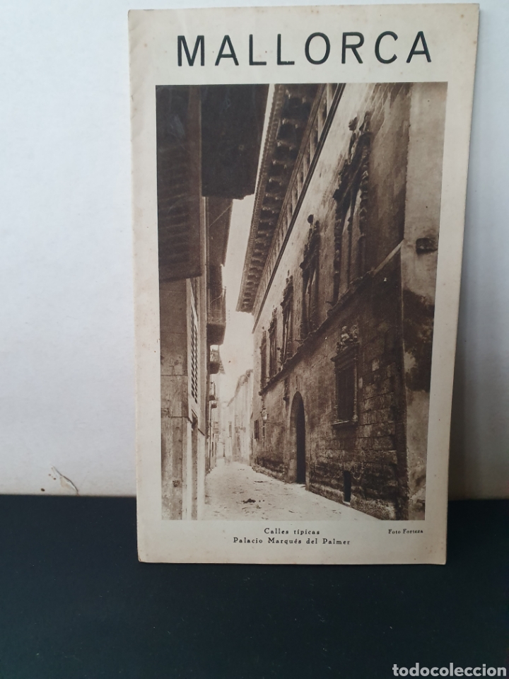 Sammeln von Fahrkarten: MALLORCA. FOMENTO DEL TURISMO DE PALMA DE MALLORCA. A&Ntilde;OS 30.