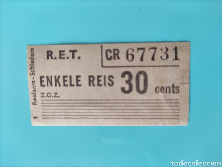 Collectionnisme Billets de transport: ANTIGUO BILLETE AUTOB&Uacute;S. PA&Iacute;SES BAJOS