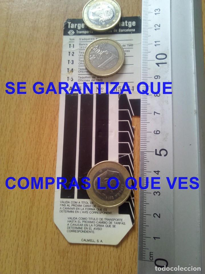 Collectionnisme Billets de transport: T1 A 5 1 AUTOBUS METRO BARCELONA TARGETES MULTIVIATGE 160 PESETAS C91