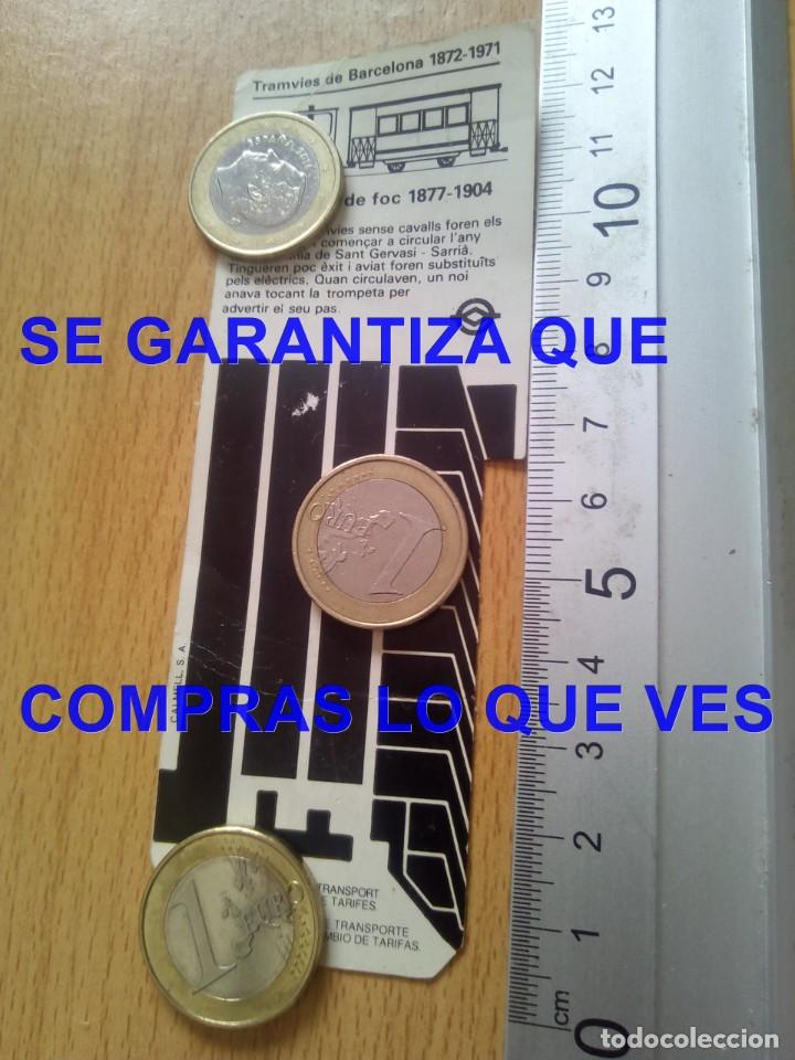 Collectionnisme Billets de transport: TRAMVIES DE BARCELONA 1872 1971 AUTOBUS METRO BARCELONA C91